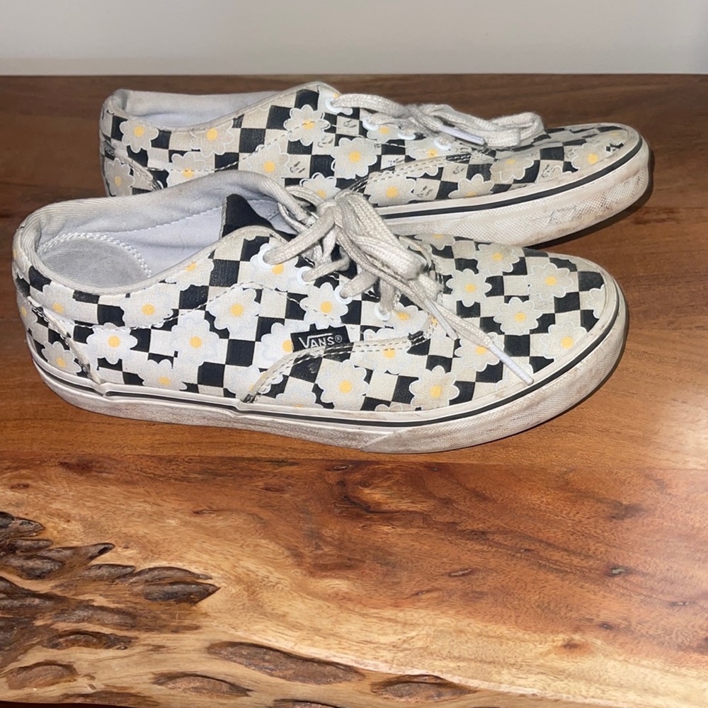 Vans Flower Plaid Sneakers